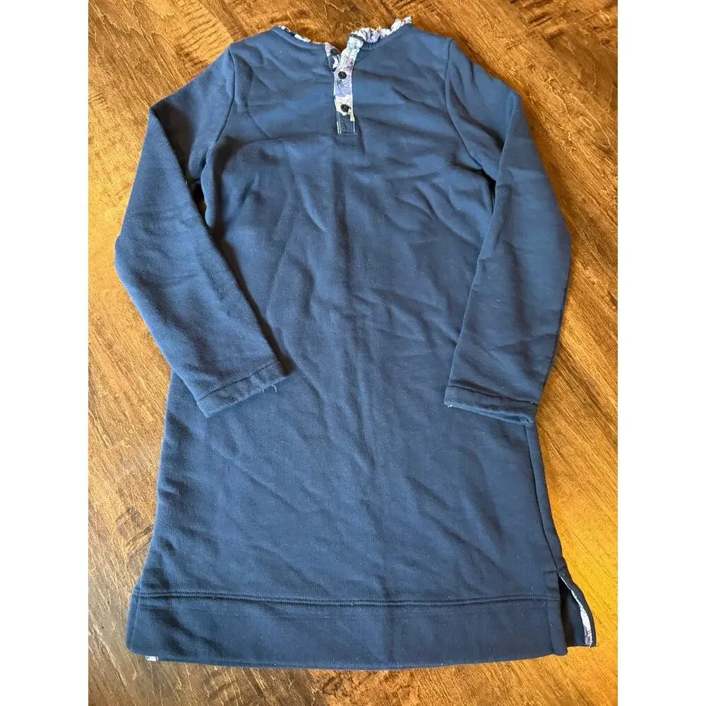Vineyard Vines girls sweater dress ruffle collar small 7-8